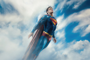 David Corenswet In Superman Movie (1336x768) Resolution Wallpaper
