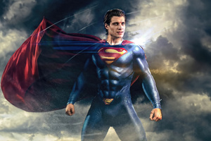 David Corenswet Portraying Superman (2560x1080) Resolution Wallpaper