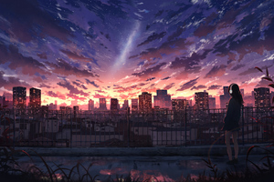 Dazzling Like Sunset (2560x1080) Resolution Wallpaper