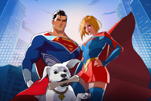 Dc Dark Legion The Superman Family Is Stronger (3440x1440) Resolution Wallpaper