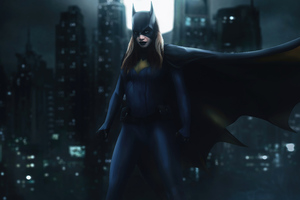 DC Extended Universe Batgirl 5k (2048x2048) Resolution Wallpaper