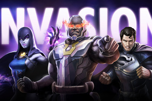 Dc Injustice 2 Invasion (2880x1800) Resolution Wallpaper