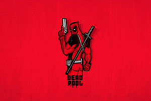 Deadpool 4k Minimal