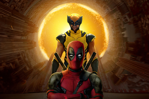Deadpool And Wolverine Comedy Wallpaper