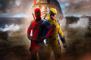 Deadpool And Wolverine Handle Their Abilities Wallpaper