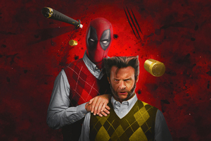 Deadpool And Wolverine Movie 2024 (3840x2400) Resolution Wallpaper