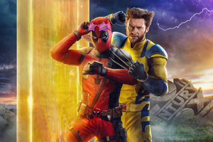 Deadpool And Wolverine Movie 4k (1280x800) Resolution Wallpaper