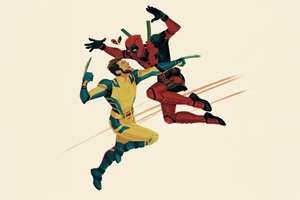 Deadpool And Wolverine The Art Of Destruction (1400x1050) Resolution Wallpaper