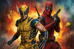 Deadpool And Wolverine When Two Legends Collide Wallpaper
