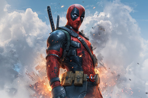 Deadpool Marvel Superhero (1280x800) Resolution Wallpaper