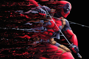 Deadpool Masked Mischief (2048x1152) Resolution Wallpaper