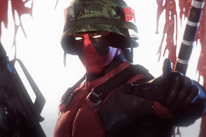 Deadpool Vietnam Solider