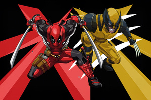 Deadpool Vs Wolverine Clash Of Legends (1440x900) Resolution Wallpaper