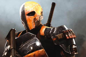 Deathstroke Digital Artwork (1600x900) Resolution Wallpaper