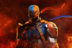 Deathstroke In Suicide Squad Kill The Justice League Season 4 (2560x1700) Resolution Wallpaper