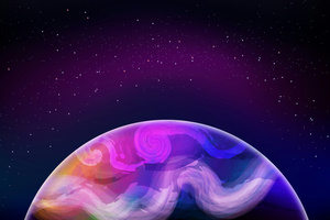 Deep Space Meditation Cosmic Brain Waves (1360x768) Resolution Wallpaper