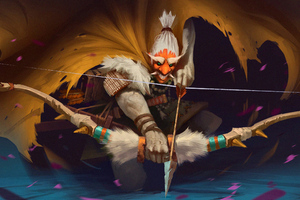 Demon With Sword Wallpaper