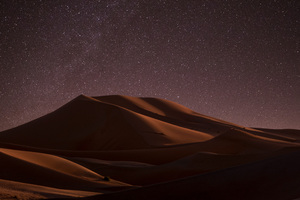 Desert Nightime Stars 5k