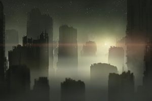 Deserted Metropolis Close Up (2560x1600) Resolution Wallpaper