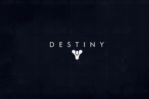 Destiny Dark Logo (2048x2048) Resolution Wallpaper