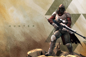 Destiny Hunter Guardian (1360x768) Resolution Wallpaper