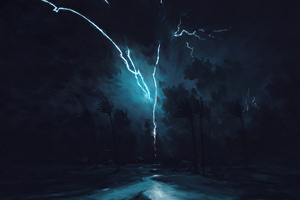 Destructive Storm (320x240) Resolution Wallpaper