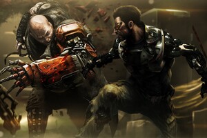 Deus Ex Mankind Divided Game Digital Art (2560x1080) Resolution Wallpaper
