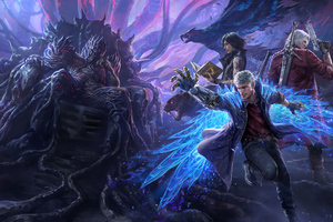 Devil May Cry Pack Teppen 4k (1600x900) Resolution Wallpaper