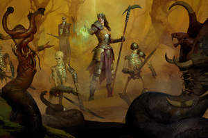 Diablo 4 Bone Spirit Necromancer 5k (2560x1080) Resolution Wallpaper