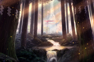 Digital Art Forest Artwork 8k (320x240) Resolution Wallpaper