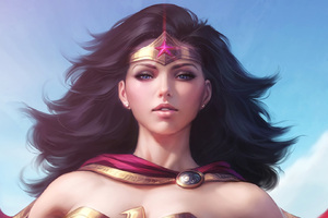 Digital Art Of Wonder Woman