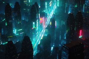 Disconnected City (2560x1700) Resolution Wallpaper