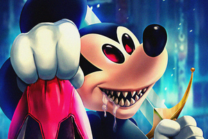 Disney Evil Mickey (3840x2400) Resolution Wallpaper