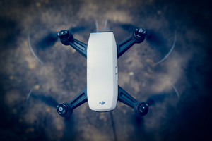 Dji Drone Flying View From Top Wallpaper