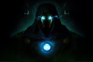 Doctor Doom The Fiery Dark Lord (2048x1152) Resolution Wallpaper