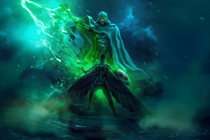 Doctor Doom Vs Captain America (1360x768) Resolution Wallpaper