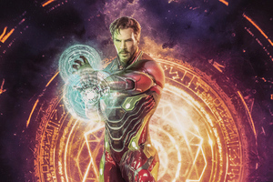 Doctor Strange As Iron Man