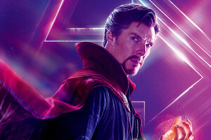 Doctor Strange In Avengers Infinity War 8k Poster