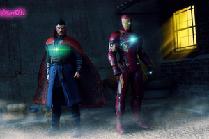Doctor Strange Iron Man
