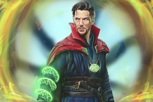 Doctor Strange Marvel Comic Art 5k