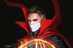 Doctor Strange Mask (1600x900) Resolution Wallpaper