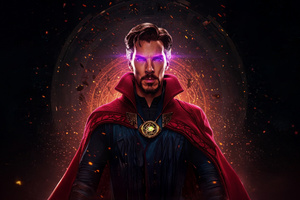 Doctor Strange Portal Walker (1920x1080) Resolution Wallpaper