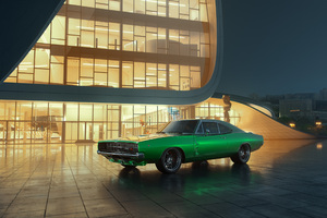 Dodge Charger 1969 RT (1366x768) Resolution Wallpaper