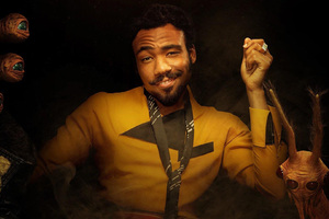 Donald Glover As Lando In Solo A Star Wars Story 2018 Movie (1336x768) Resolution Wallpaper