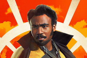 Donald Glover As Lando In Solo A Star Wars Story (320x240) Resolution Wallpaper