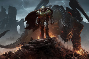 Doom The Dark Ages Game (1680x1050) Resolution Wallpaper