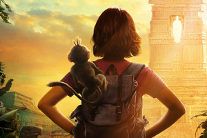 Dora And The Lost City Of Gold 2019 Poster (320x240) Resolution Wallpaper
