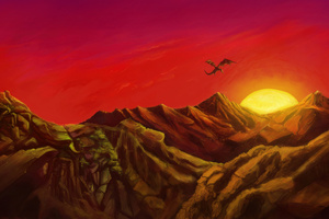 Draconic Dusk The Mountainkeeper Watch (3000x2000) Resolution Wallpaper