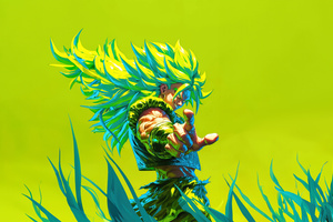 Dragon Ball Broly (1360x768) Resolution Wallpaper