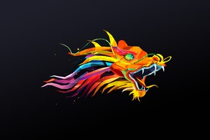 Dragon Digital Art Wallpaper